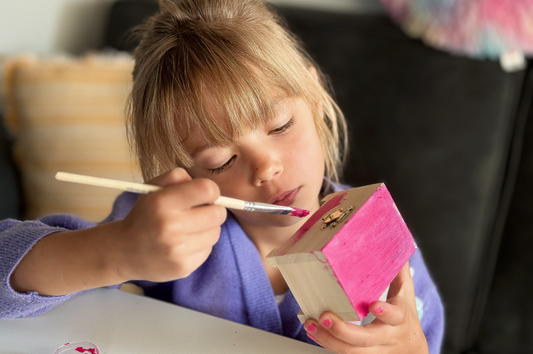 Jewelry Box Pink with Silk Clay