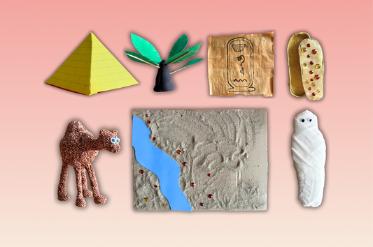 Ancient Egypt Discovery Kit – Educational Craft & Learning Activity