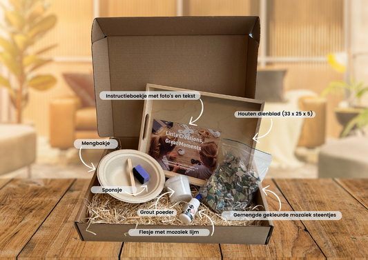 Create Your Own Mosaic Tray – DIY Craft Kit