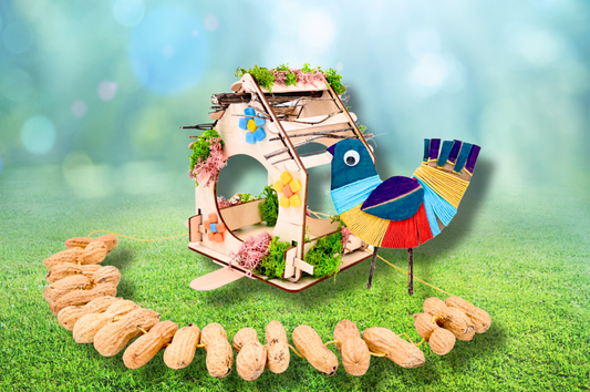 knutselpakket vogelhuis