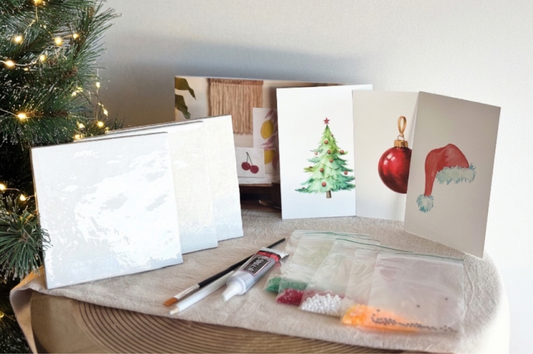 DIY Bedazzling Kit Kerst - 3 Keramische Tegels