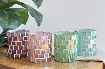 DIY Pakket Waxinelicht met Glasmozaiek