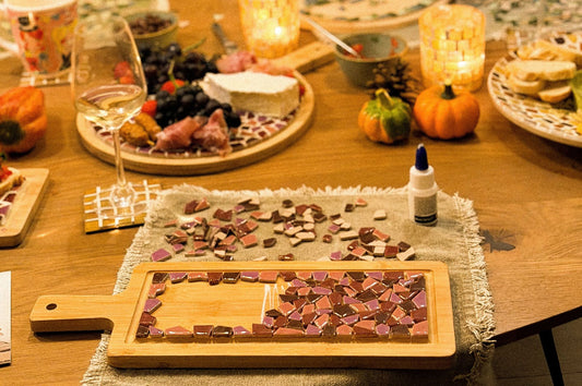DIY Pakket Mozaïek Borrelplank