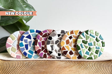 DIY Pakket Mozaïek Onderzetters (zonder houder)