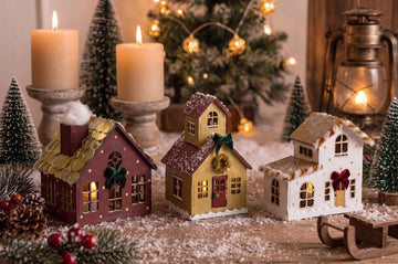 DIY Wooden Christmas Village Kit – Get 3 Houses, pay for 2