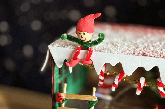 Craft package Advent Christmas house 2024