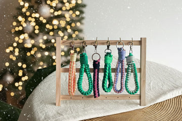 DIY Kit Macramé keychain (2 pieces)