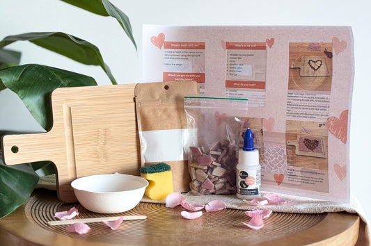 DIY Pakket Mozaïek Borrelplank Mini Met Hart