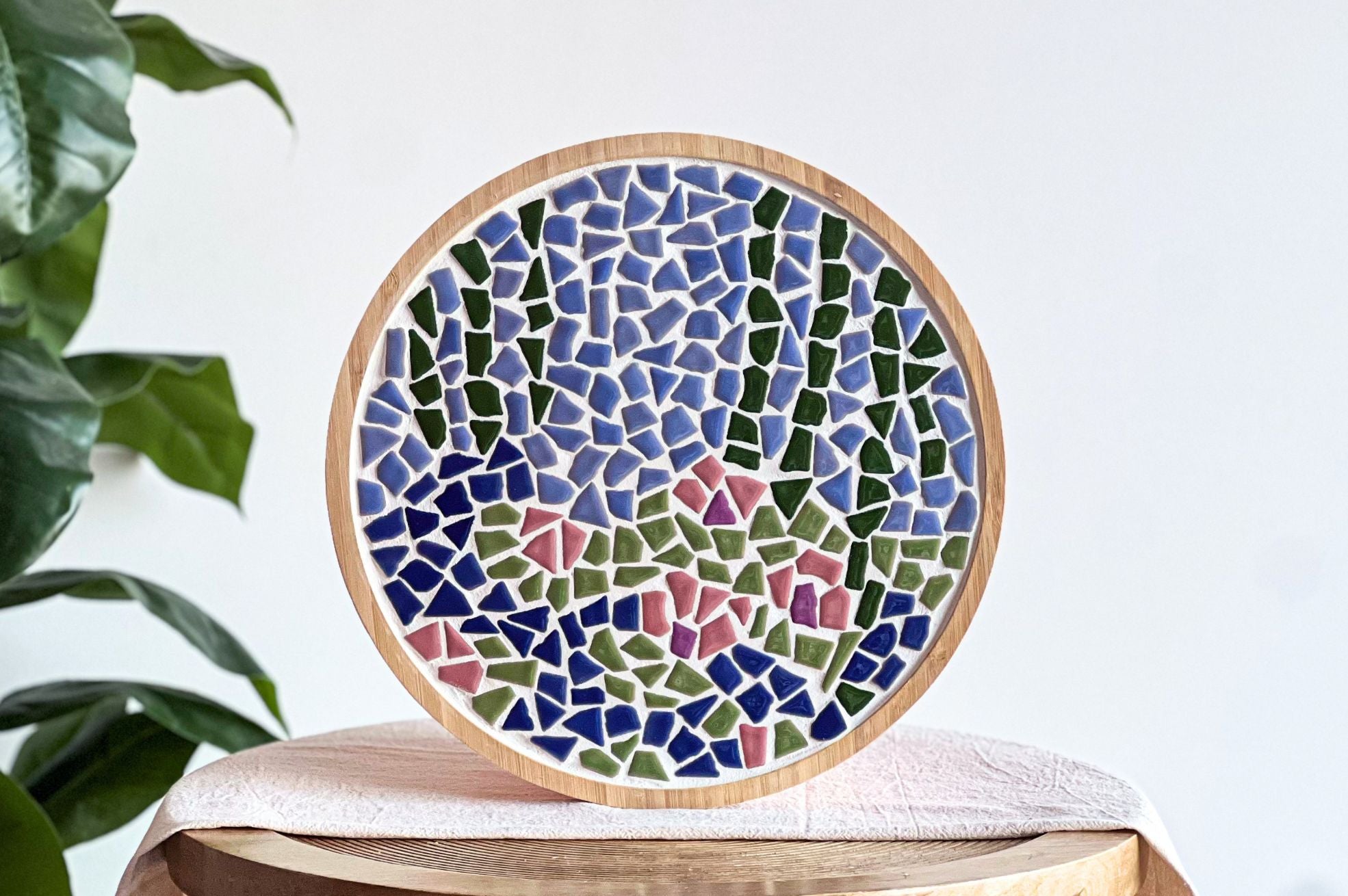 DIY Kit Mosaic Water Lilies | Mosaic Kits for Adults | Mosaic Craft